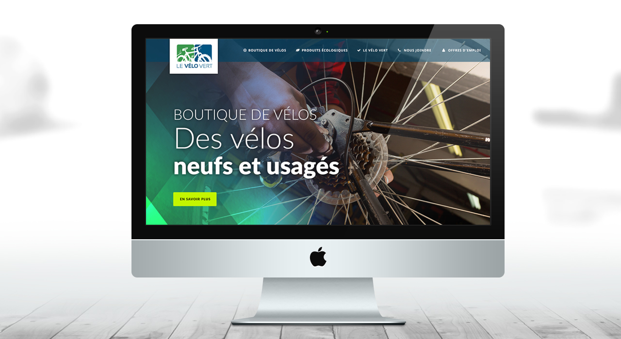 Un nouveau site Web pour le Vélo Vert !