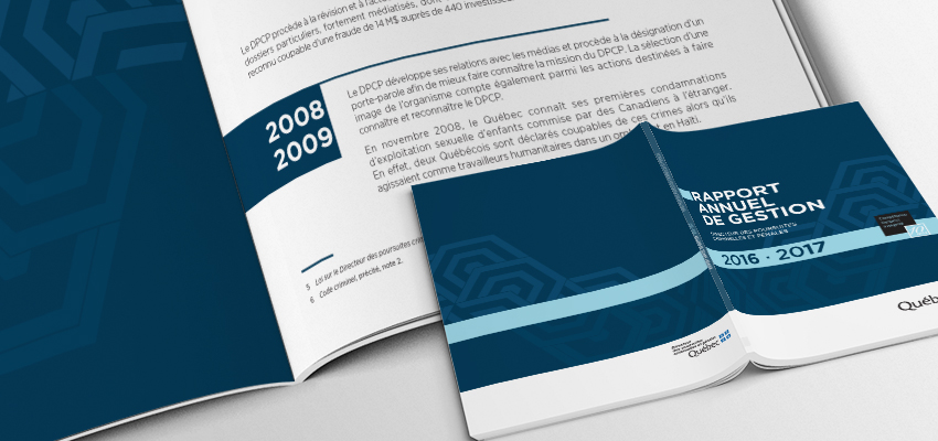 Le nouveau rapport annuel du DPCP signé Corsaire!