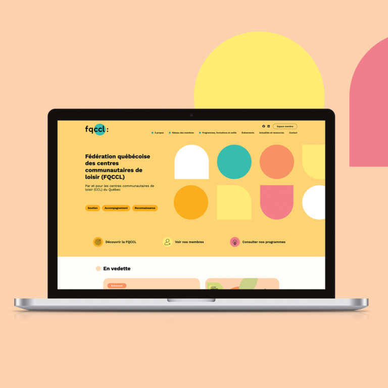Nouvelle identité visuelle pour la Fédération québécoise des centres communautaires de loisir