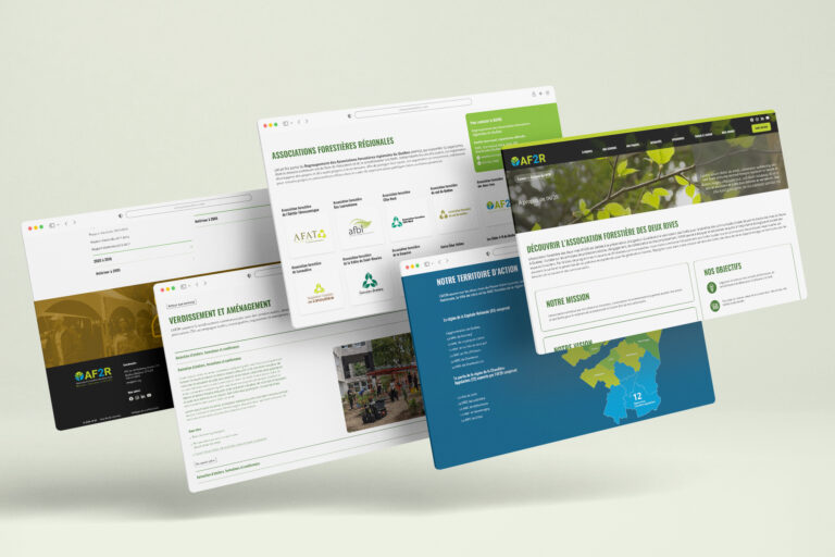 Nouveau site Web pour l’Association forestière des deux rives