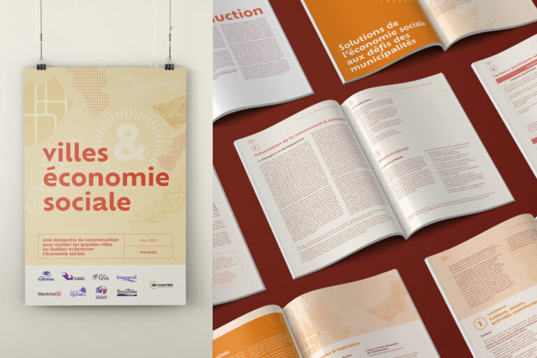 Villes & économie sociale – un projet du Chantier de l’économie sociale